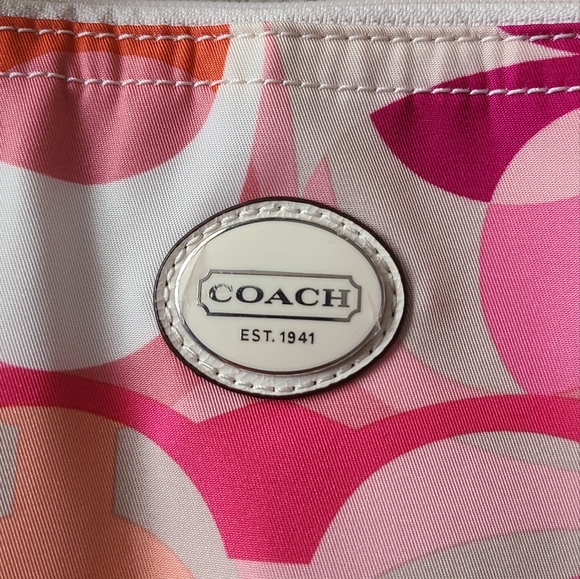 NEW Authetic Packable Canvas Coach Bag - Picture 7 of 7